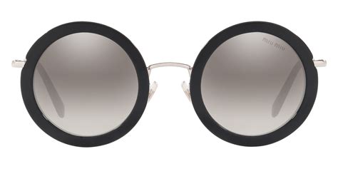 miu miu 48mm round sunglasses|miu core collection sunglasses.